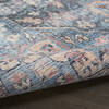 Nourison Machine Washable Series 1 Blue 92 X 120 Area Rug 805-153857 Thumb 6