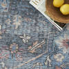 Nourison Machine Washable Series 1 Blue 92 X 120 Area Rug 805-153857 Thumb 7