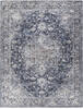 Nourison Machine Washable Series 1 Blue 92 X 120 Area Rug  805-153858 Thumb 0