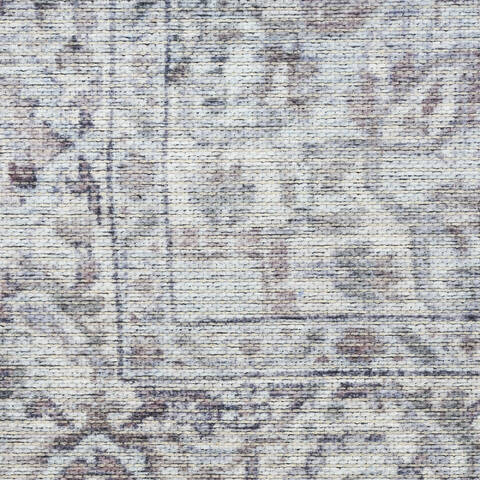 Nourison Machine Washable Series 1 Grey 92 X 120 Area Rug 805-153861 Image 5