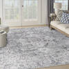 Nourison Machine Washable Series 1 Grey 92 X 120 Area Rug 805-153861 Thumb 1