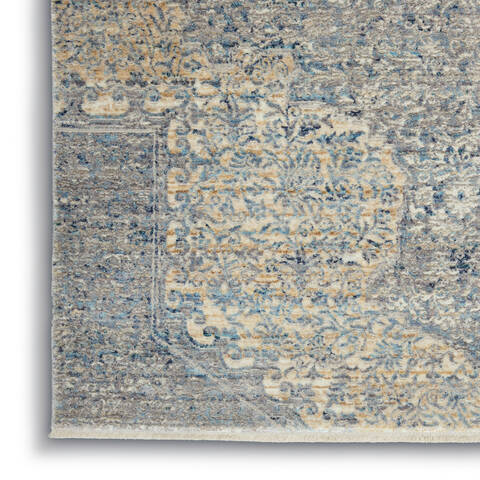 Nourison Silken Weave Blue 310 X 510 Area Rug 805-153867 Image 4