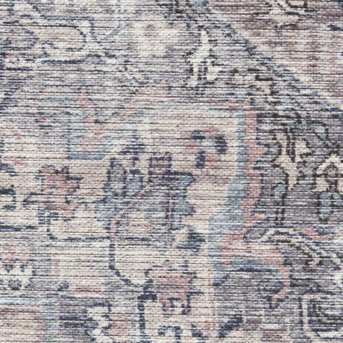 Nourison Machine Washable Series 1 Grey 92 X 120 Area Rug 805-153870 Image 5