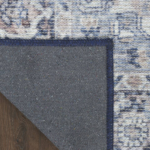 Nourison Machine Washable Series 1 Blue 710 X 910 Area Rug 805-153908 Image 2