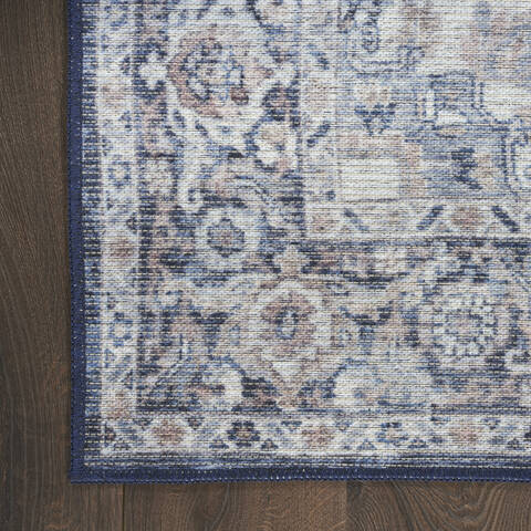 Nourison Machine Washable Series 1 Blue 710 X 910 Area Rug 805-153908 Image 3