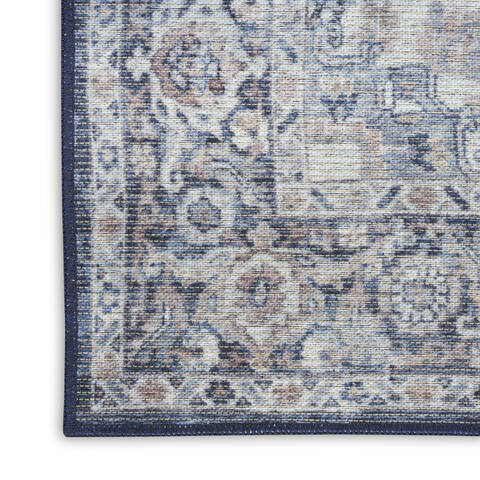 Nourison Machine Washable Series 1 Blue 710 X 910 Area Rug 805-153908 Image 4