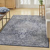 Nourison Machine Washable Series 1 Blue 710 X 910 Area Rug 805-153908 Thumb 1