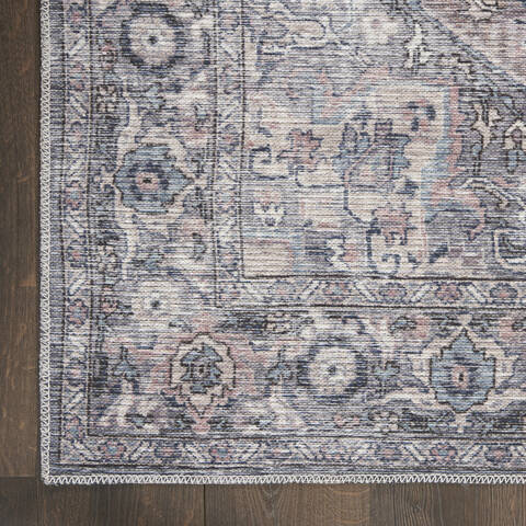 Nourison Machine Washable Series 1 Grey 710 X 910 Area Rug 805-153923 Image 3