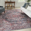 Nourison Machine Washable Series 1 Multicolor 710 X 910 Area Rug 805-153924 Thumb 1