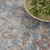 Nourison Machine Washable Series 1 Blue 92 X 120 Area Rug 805-153963 Thumb 7