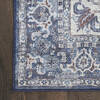 Nourison Machine Washable Series 1 Blue 92 X 120 Area Rug 805-153970 Thumb 3