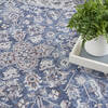 Nourison Machine Washable Series 1 Blue 92 X 120 Area Rug 805-153970 Thumb 7