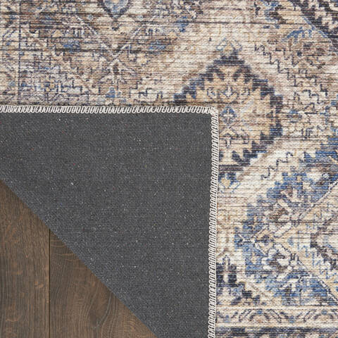 Nourison Machine Washable Series 1 Beige 92 X 120 Area Rug 805-153975 Image 2