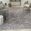 Nourison Machine Washable Series 1 Beige 92 X 120 Area Rug 805-153975 Thumb 1