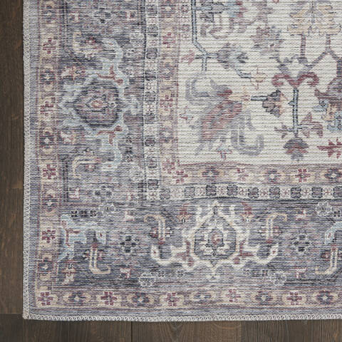 Nourison Machine Washable Series 1 Grey 710 X 910 Area Rug 805-154026 Image 3