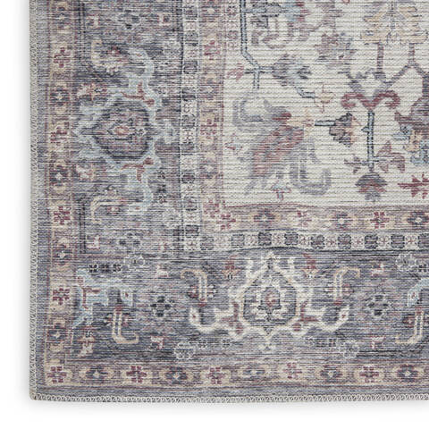 Nourison Machine Washable Series 1 Grey 710 X 910 Area Rug 805-154026 Image 4