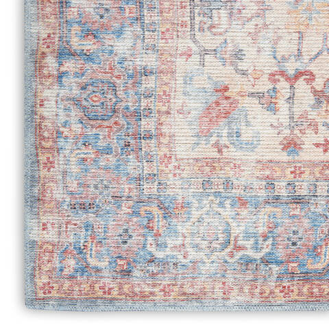 Nourison Machine Washable Series 1 Blue 710 X 910 Area Rug 805-154027 Image 4