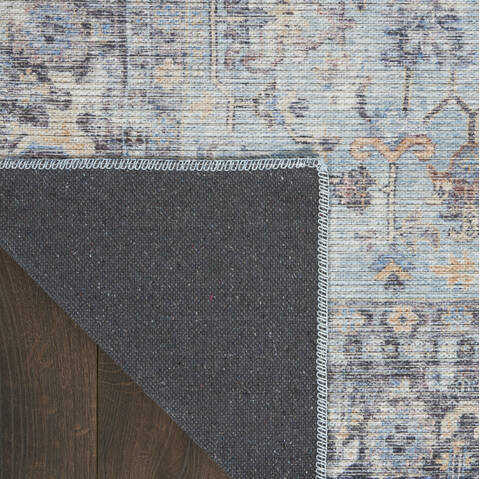 Nourison Machine Washable Series 1 Blue 710 X 910 Area Rug 805-154028 Image 2