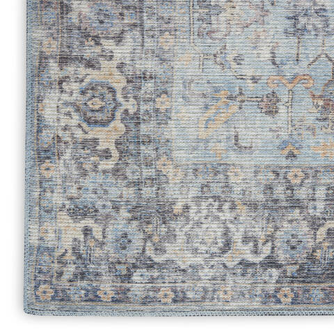 Nourison Machine Washable Series 1 Blue 710 X 910 Area Rug 805-154028 Image 4