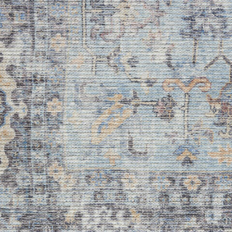 Nourison Machine Washable Series 1 Blue 710 X 910 Area Rug 805-154028 Image 5