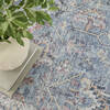Nourison Machine Washable Series 1 Blue 710 X 910 Area Rug 805-154028 Thumb 7