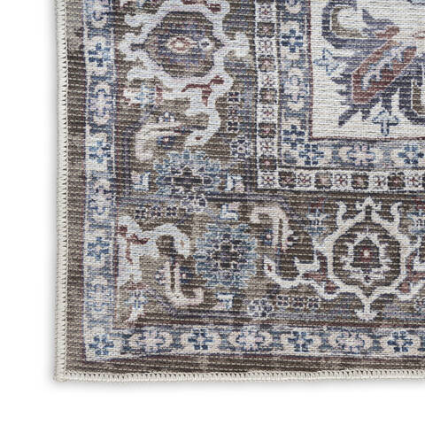 Nourison Machine Washable Series 1 Green 710 X 910 Area Rug 805-154030 Image 4