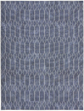 Nourison Machine Washable Series 1 Blue 9'2" X 12'0" Area Rug  805-154041