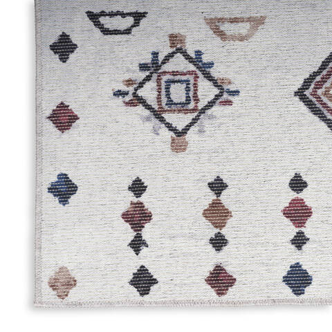 Nourison Machine Washable Series 1 Beige 92 X 120 Area Rug 805-154104 Image 4