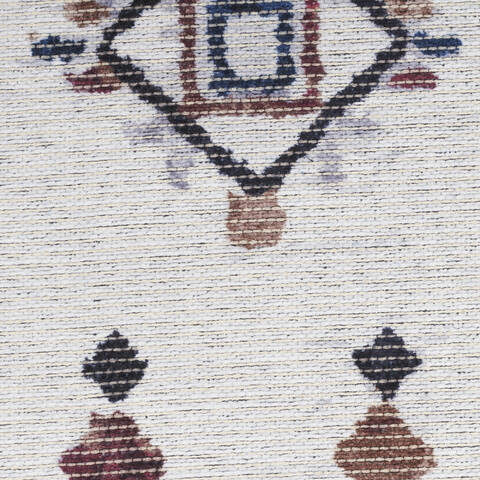 Nourison Machine Washable Series 1 Beige 92 X 120 Area Rug 805-154104 Image 5