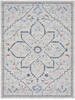 Nourison Machine Washable Series 1 Blue 92 X 120 Area Rug 805-154122 Thumb 0