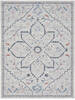 Nourison Machine Washable Series 1 Blue 710 X 910 Area Rug 805-154129 Thumb 0