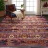 Nourison Vintage Kashan Red 710 X 910 Area Rug 805-154612 Thumb 7