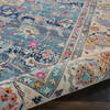 Nourison Vintage Kashan Blue 710 X 910 Area Rug 805-154626 Thumb 6