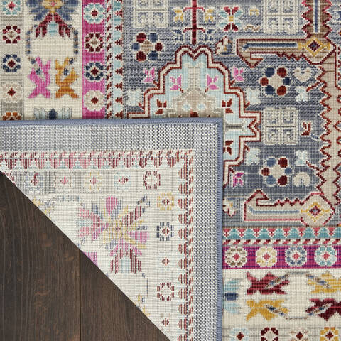 Nourison Vintage Kashan Grey 710 X 910 Area Rug 805-154640 Image 2