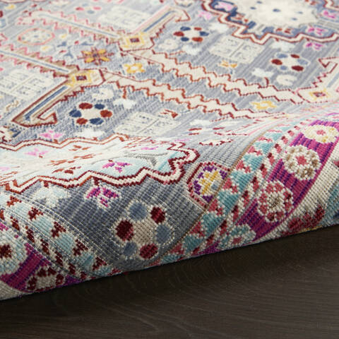 Nourison Vintage Kashan Grey 710 X 910 Area Rug 805-154640 Image 6