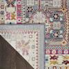 Nourison Vintage Kashan Grey 710 X 910 Area Rug 805-154640 Thumb 2