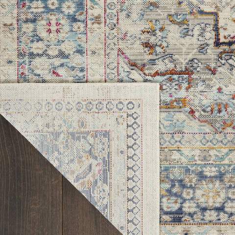 Nourison Vintage Kashan Blue 710 X 910 Area Rug 805-154658 Image 2