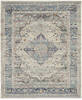 Nourison Vintage Kashan Blue 710 X 910 Area Rug 805-154658 Thumb 0