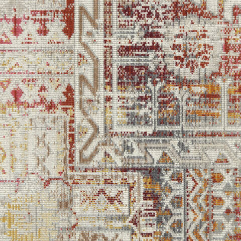 Nourison Vintage Kashan Red 710 X 910 Area Rug 805-154667 Image 5