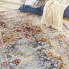 Nourison Vintage Kashan Multicolor 710 X 910 Area Rug  805-154678 Thumb 7
