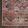 Nourison Brilliance Machine Washable Red 710 X 910 Area Rug  805-155197 Thumb 3