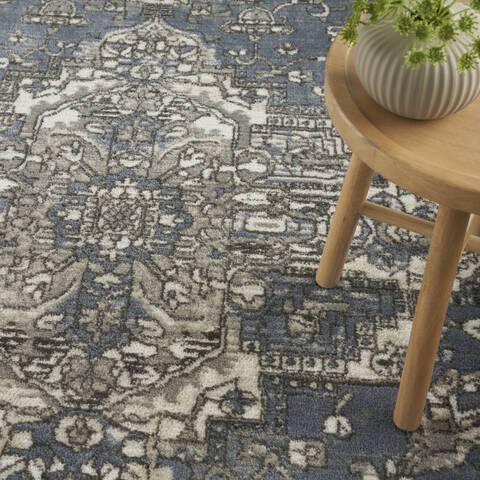 Nourison Concerto Blue 710 X 910 Area Rug 805-155268 Image 7