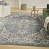 Nourison Concerto Blue 710 X 910 Area Rug 805-155268 Thumb 1