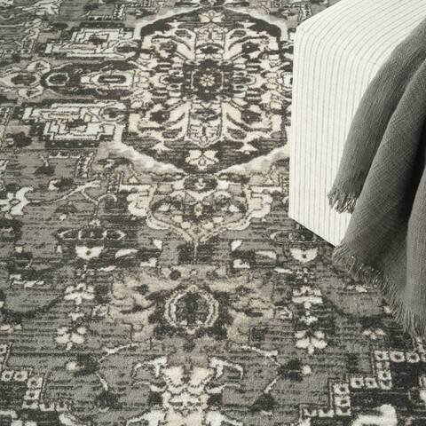 Nourison Concerto Grey 710 X 910 Area Rug 805-155269 Image 7