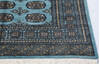 Bokhara Light Blue Hand Knotted 48 X 66  Area Rug 700-155543 Thumb 3