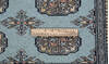 Bokhara Light Blue Hand Knotted 48 X 66  Area Rug 700-155543 Thumb 6