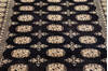 Bokhara Black Hand Knotted 47 X 68 Area Rug 700-155544 Thumb 2