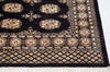 Bokhara Black Hand Knotted 47 X 68 Area Rug 700-155544 Thumb 3