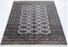 Bokhara Grey Hand Knotted 48 X 68 Area Rug 700-155547 Thumb 1