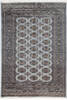 Bokhara Grey Hand Knotted 48 X 68 Area Rug 700-155547 Thumb 0